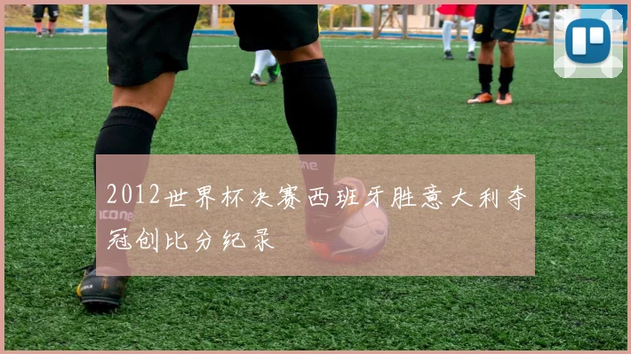 2012世界杯决赛西班牙胜意大利夺冠创比分纪录
