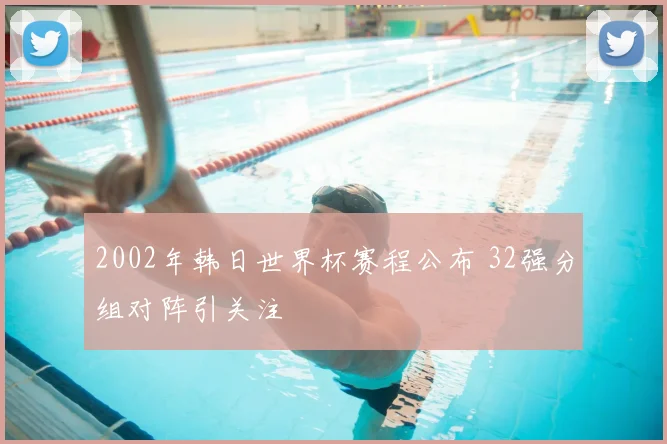 2002年韩日世界杯赛程公布 32强分组对阵引关注